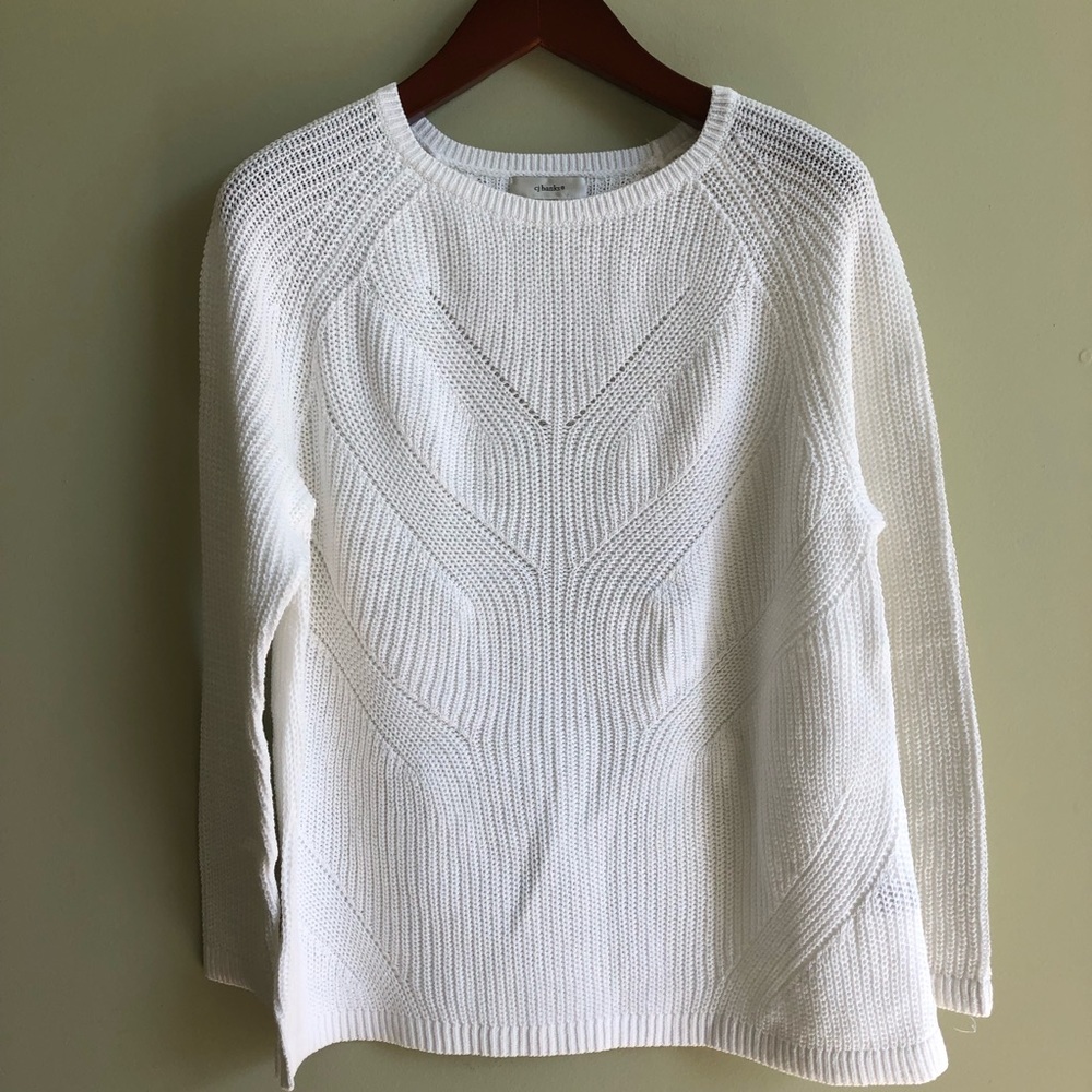White sweater